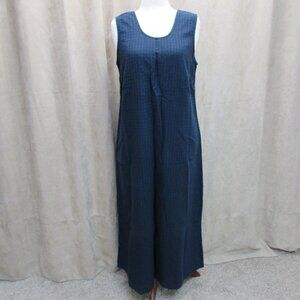 Fresh Produce Linen/Cotton Dress Navy/Black XL NWTremoved